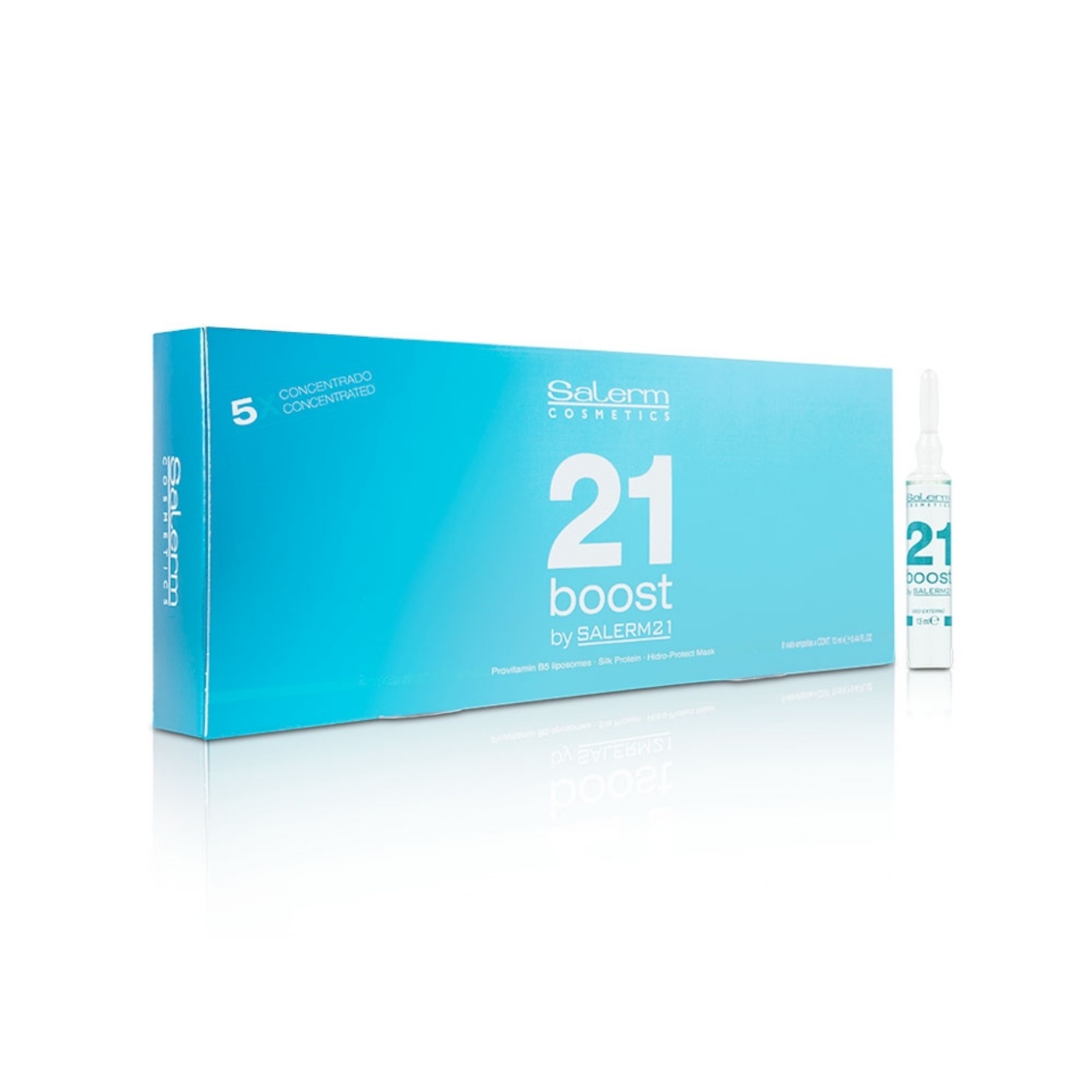 Salerm 21 Boost Mascarilla Capilar Reparación 8 Amp. X 13ml